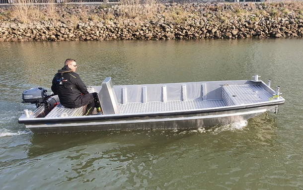 Vaarbewijsvrij werkbootje