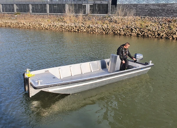 Vaarbewijsvrij werkbootje
