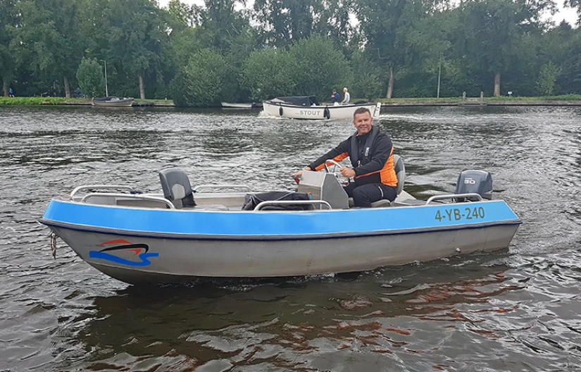 Aluminium werkbootje