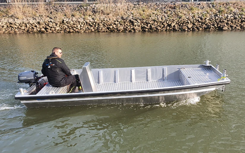 Vaarbewijsvrij werkbootje